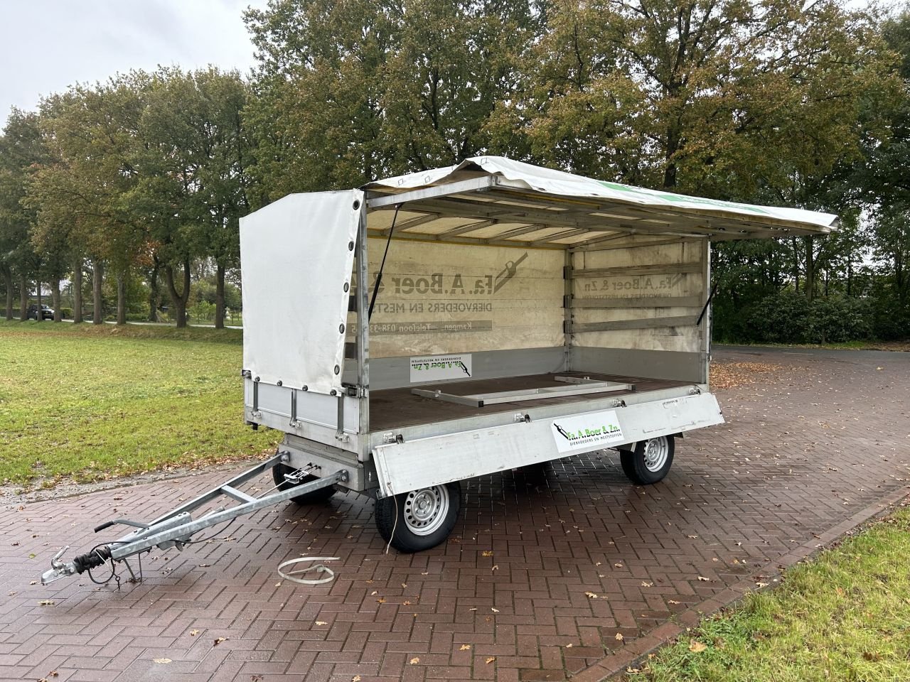 PKW-Anhänger del tipo Sonstige schamel aanhangwagen vlak huif 3500 kg alu Ultra-Lite, Gebrauchtmaschine In Putten (Immagine 1)