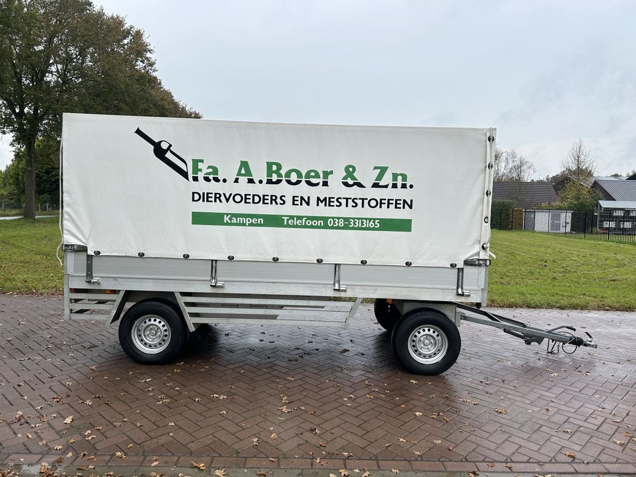 PKW-Anhänger za tip Sonstige schamel aanhangwagen vlak huif 3500 kg alu Ultra-Lite, Gebrauchtmaschine u Putten (Slika 7)