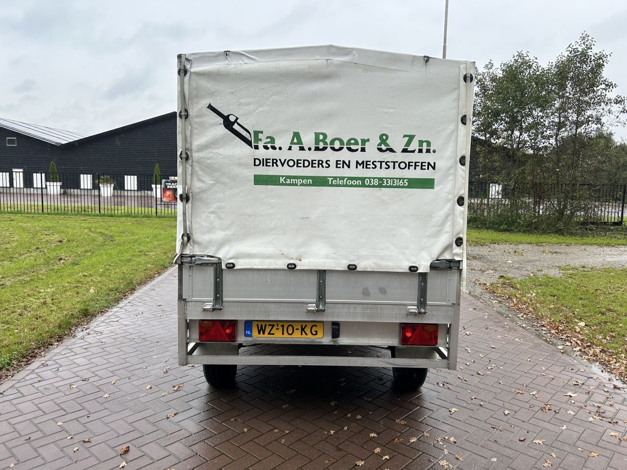 PKW-Anhänger des Typs Sonstige schamel aanhangwagen vlak huif 3500 kg alu Ultra-Lite, Gebrauchtmaschine in Putten (Bild 11)