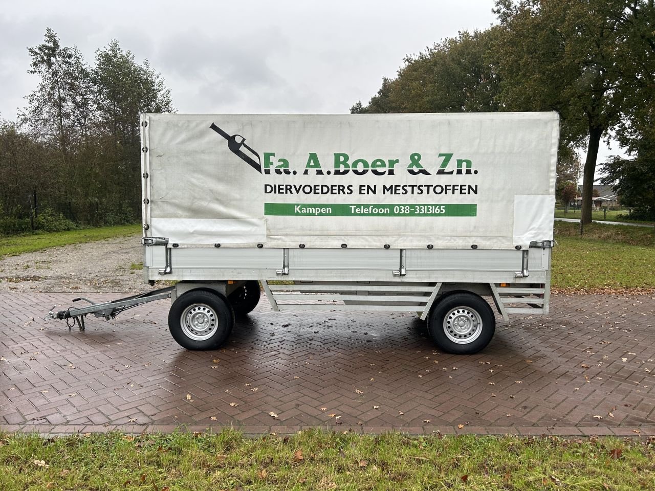 PKW-Anhänger des Typs Sonstige schamel aanhangwagen vlak huif 3500 kg alu Ultra-Lite, Gebrauchtmaschine in Putten (Bild 9)