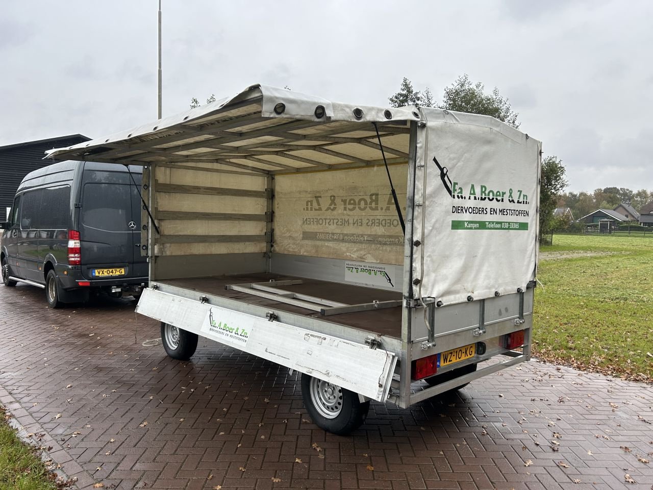 PKW-Anhänger of the type Sonstige schamel aanhangwagen vlak huif 3500 kg alu Ultra-Lite, Gebrauchtmaschine in Putten (Picture 3)