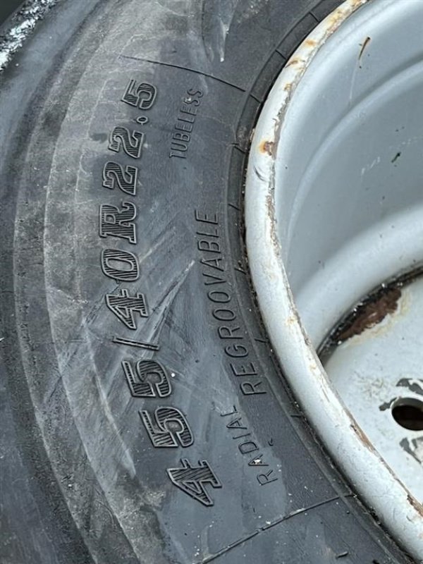 PKW-Anhänger tip Sonstige Trailerhjul 455/40R22,5    Dunlop 2 stk., Gebrauchtmaschine in Egtved (Poză 4)