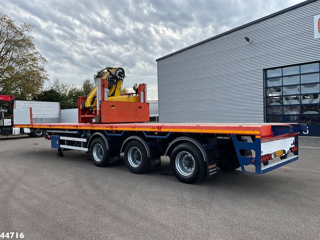 PKW-Anhänger van het type Sonstige Van Hool 3-assige oplegger met Hiab 16 Tonmeter mobiele laadkraan, Gebrauchtmaschine in ANDELST (Foto 5)