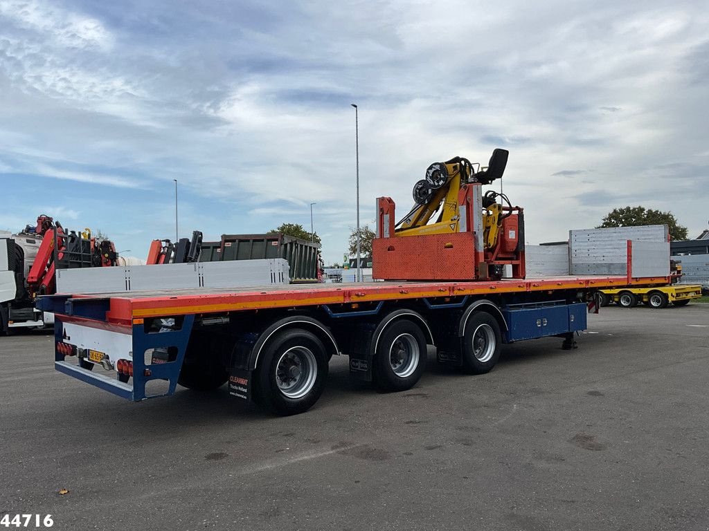 PKW-Anhänger of the type Sonstige Van Hool 3-assige oplegger met Hiab 16 Tonmeter mobiele laadkraan, Gebrauchtmaschine in ANDELST (Picture 4)