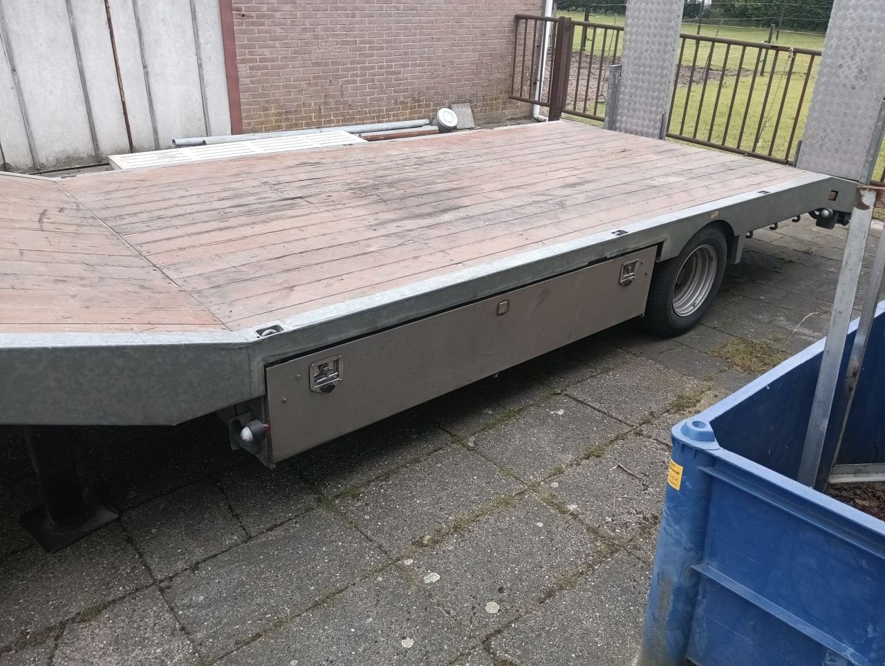 PKW-Anhänger del tipo Sonstige Veldhuizen oplegger Semi dieplader 5200kg, Gebrauchtmaschine en Middelbeers (Imagen 3)