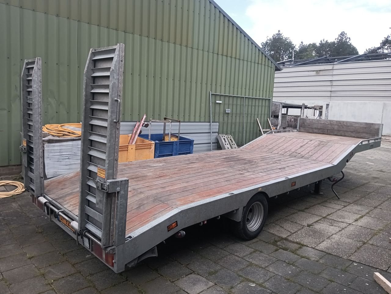 PKW-Anhänger del tipo Sonstige Veldhuizen oplegger Semi dieplader 5200kg, Gebrauchtmaschine en Middelbeers (Imagen 8)