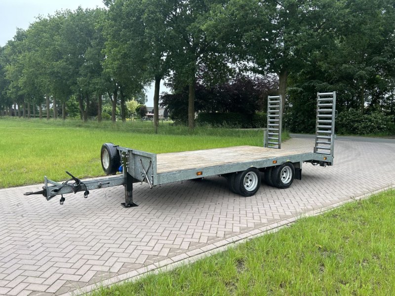 PKW-Anhänger tip Sonstige Veldhuizen tandem as semi dieplader 5.2 ton Hydro stop, Gebrauchtmaschine in Putten