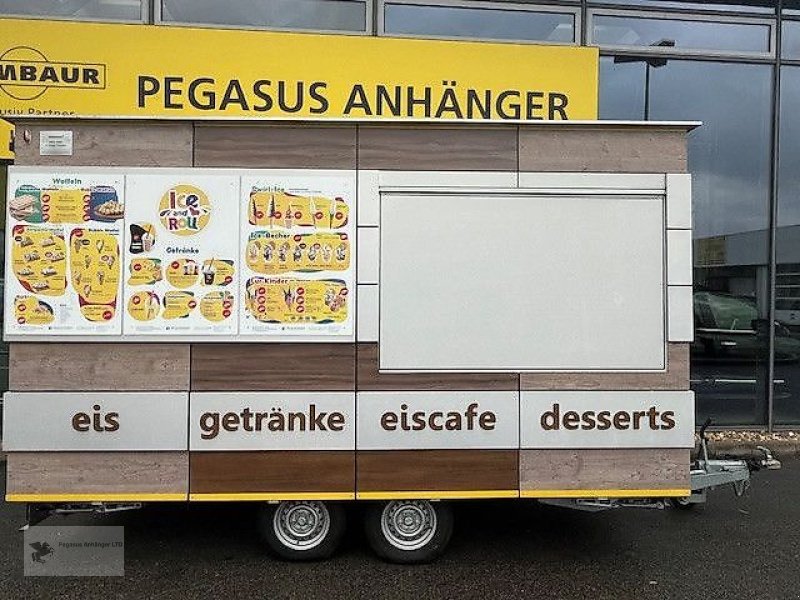 PKW-Anhänger типа Sonstige Verkaufsanhänger Softeis Waffeln 1.Hand, Gebrauchtmaschine в Gevelsberg (Фотография 4)