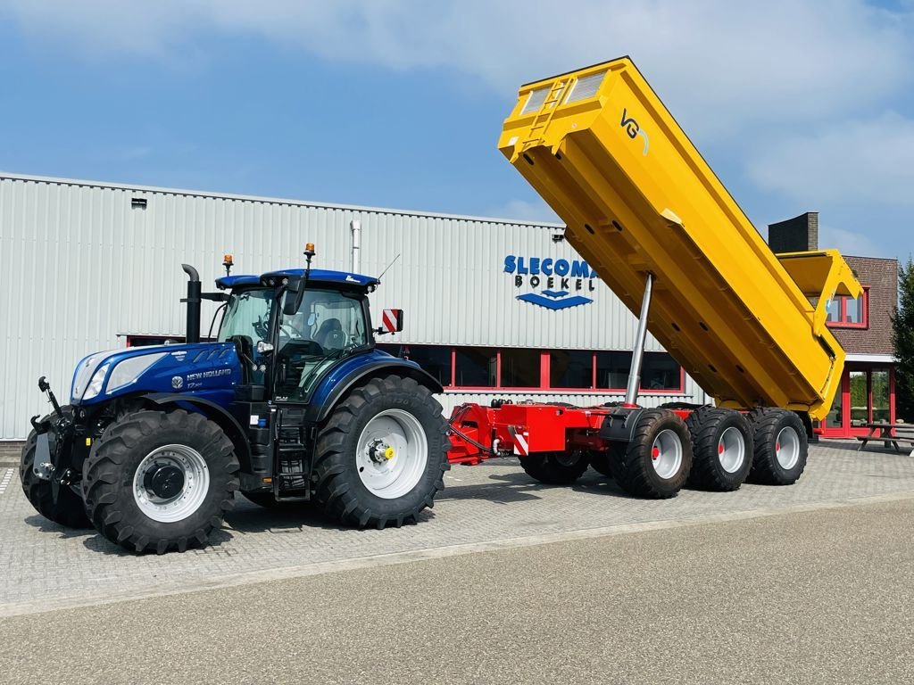 PKW-Anhänger tip VGM Everest 28 Landbouw kipper Luchtvering, Neumaschine in BOEKEL (Poză 7)