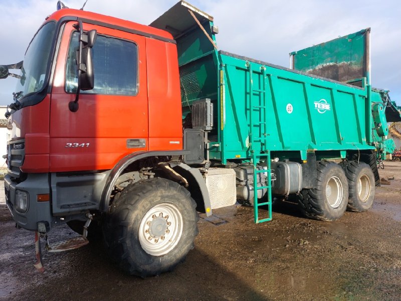 PKW/LKW del tipo Mercedes-Benz Actros 3341 mit Dungstreuer, Gebrauchtmaschine en Lauterberg/Barbis (Imagen 1)