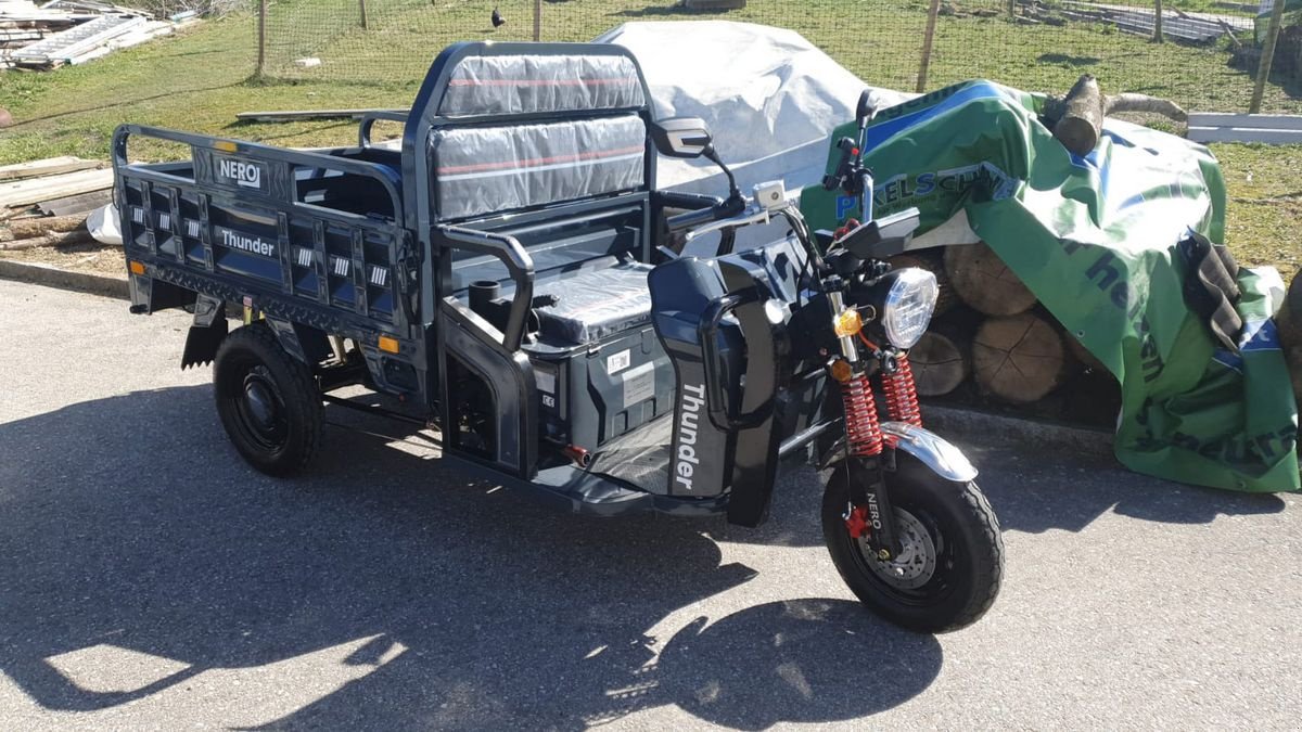 PKW/LKW Türe ait Sonstige Thunder Pro Lastenrad Tuk-Tuk, Neumaschine içinde Gallspach (resim 4)