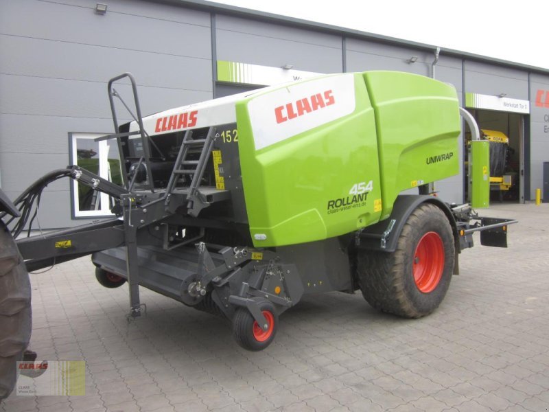 Press-/Wickelkombination от тип CLAAS ROLLANT 454 RC PRO UNIWRAP, Pressen-Wickler-Kom., Gebrauchtmaschine в Westerstede (Снимка 1)