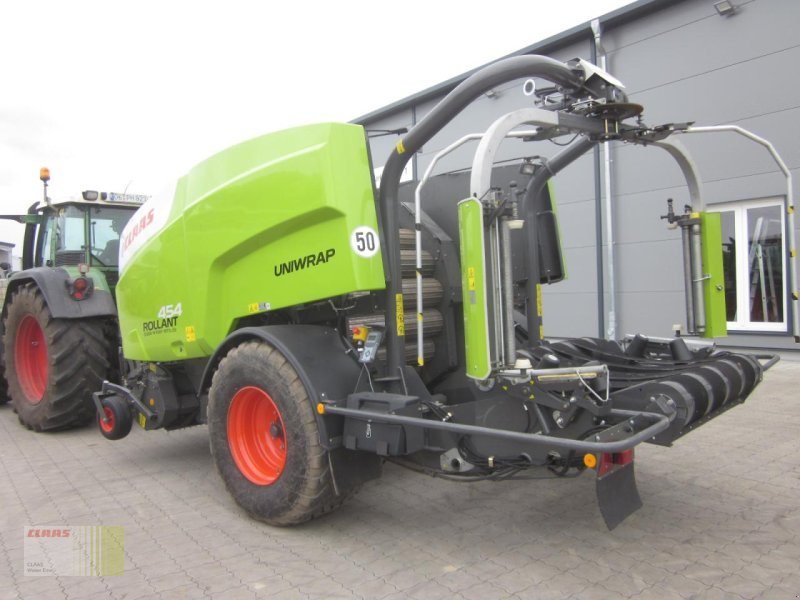 Press-/Wickelkombination typu CLAAS ROLLANT 454 RC PRO UNIWRAP, Pressen-Wickler-Kombin, Gebrauchtmaschine w Westerstede (Zdjęcie 3)