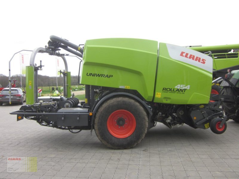 Press-/Wickelkombination typu CLAAS ROLLANT 454 RC PRO UNIWRAP, Pressen-Wickler-Kombin, Gebrauchtmaschine w Westerstede (Zdjęcie 8)