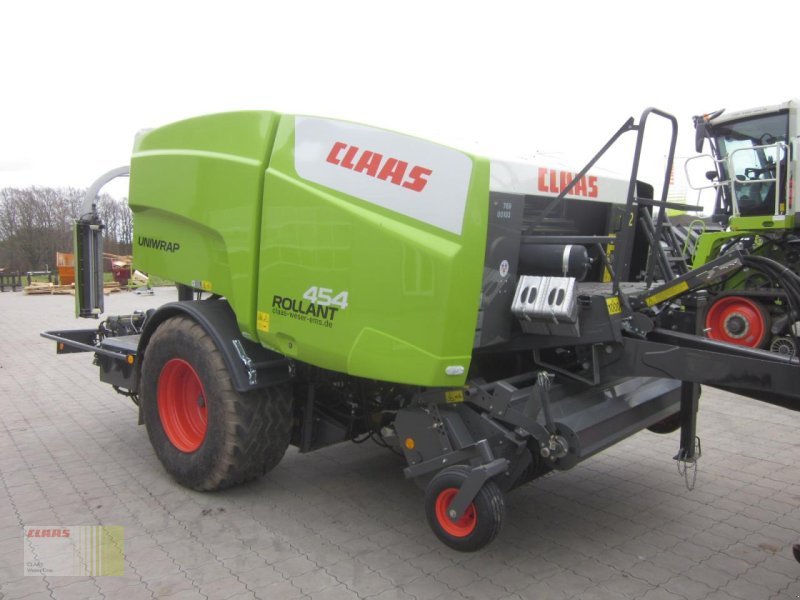 Press-/Wickelkombination от тип CLAAS ROLLANT 454 RC PRO UNIWRAP, Pressen-Wickler-Kombin, Gebrauchtmaschine в Westerstede (Снимка 9)