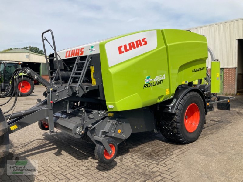 Press-/Wickelkombination tip CLAAS Rollant 454 RC UW, Gebrauchtmaschine in Rhede / Brual (Poză 1)