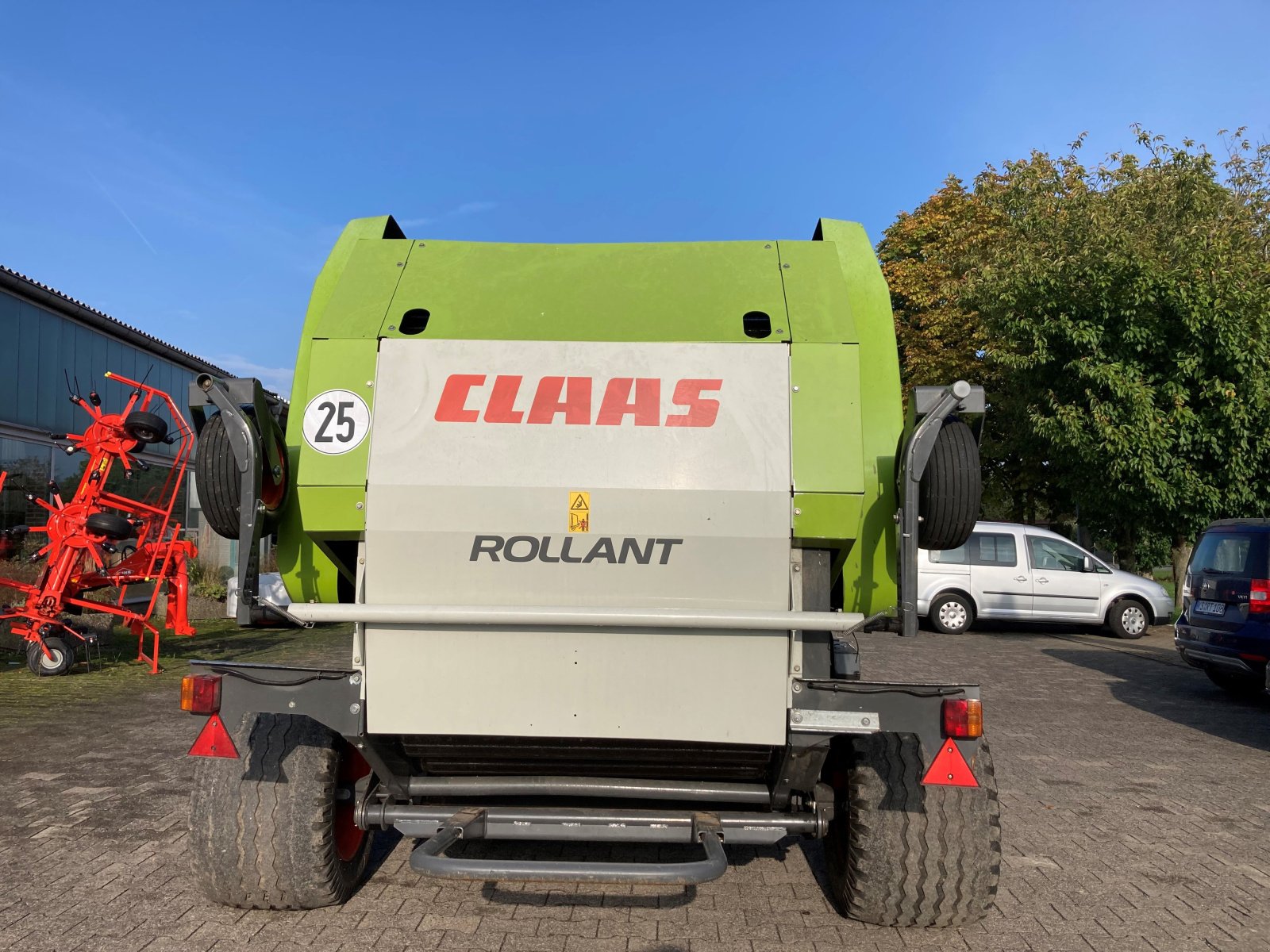 Press-/Wickelkombination typu CLAAS Rollant 454 RC, Gebrauchtmaschine w Trendelburg (Zdjęcie 2)