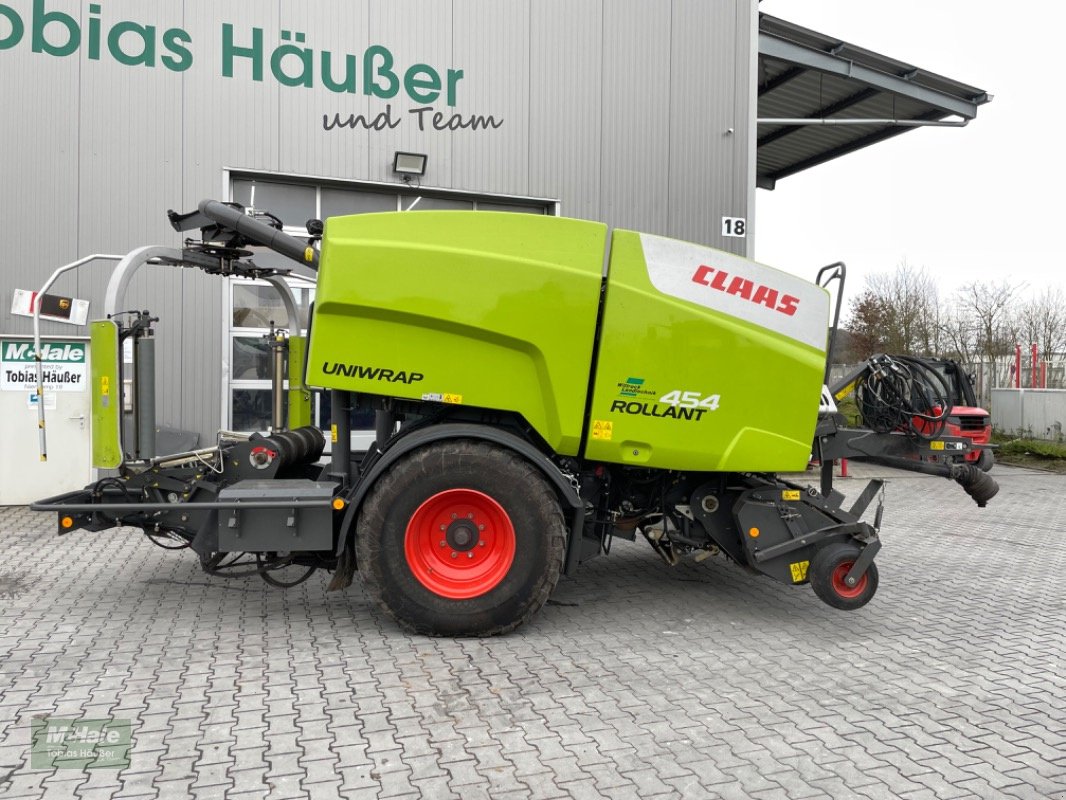 Press-/Wickelkombination del tipo CLAAS Rollant 454 Uniwrap, Neumaschine In Borgholzhausen (Immagine 4)