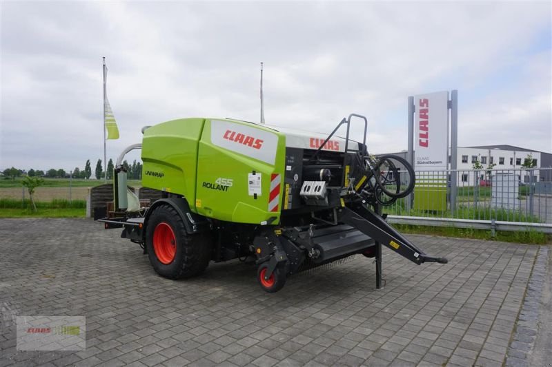 Press-/Wickelkombination of the type CLAAS ROLLANT 455 RC UNIWRAP, Gebrauchtmaschine in Töging am Inn (Picture 1)