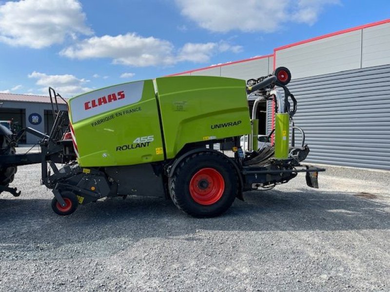 Press-/Wickelkombination типа CLAAS ROLLANT 455 RC UNIWRAP, Gebrauchtmaschine в JOZE (Фотография 1)