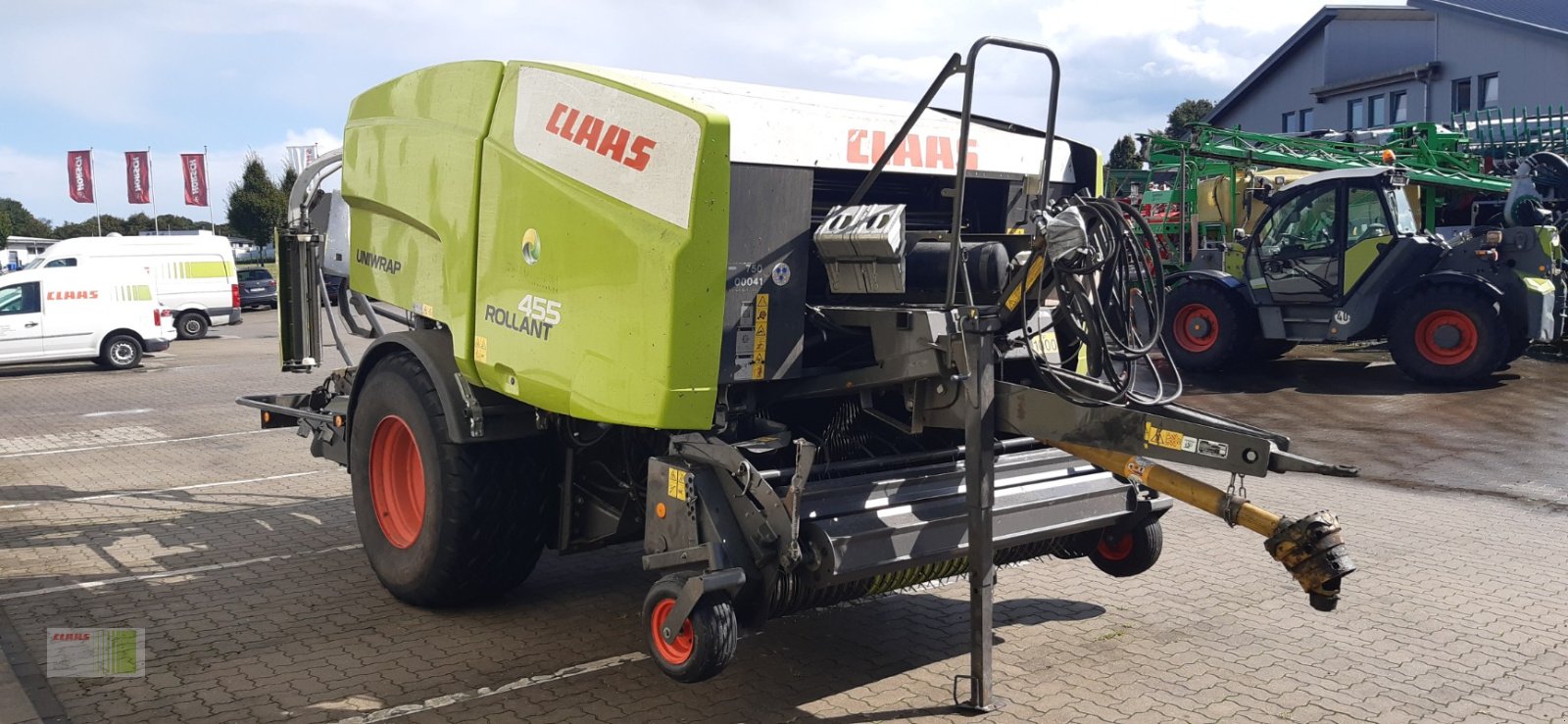 Press-/Wickelkombination tip CLAAS ROLLANT 455 RC UNIWRAP, Gebrauchtmaschine in Schenefeld (Poză 5)