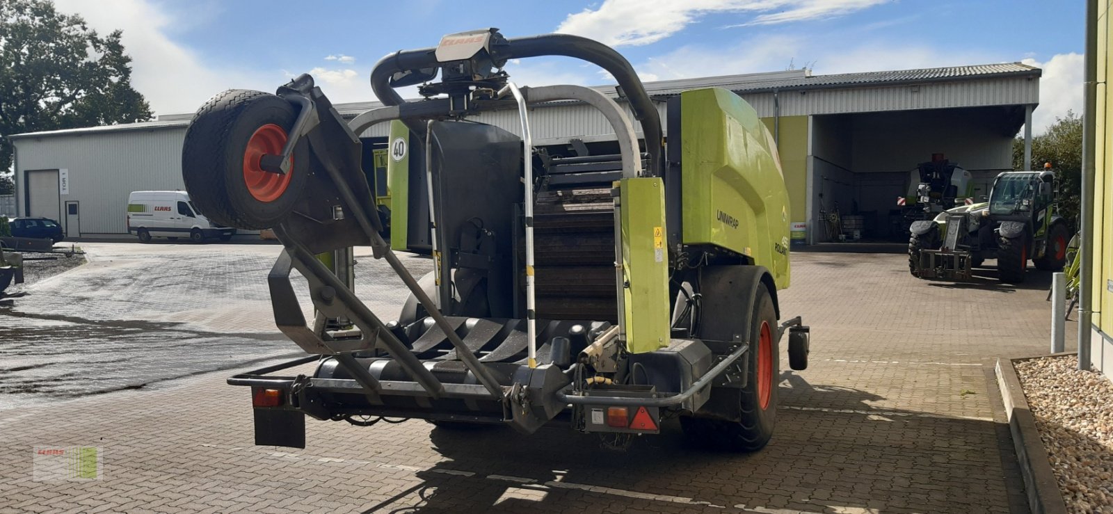 Press-/Wickelkombination typu CLAAS ROLLANT 455 RC UNIWRAP, Gebrauchtmaschine v Schenefeld (Obrázek 8)