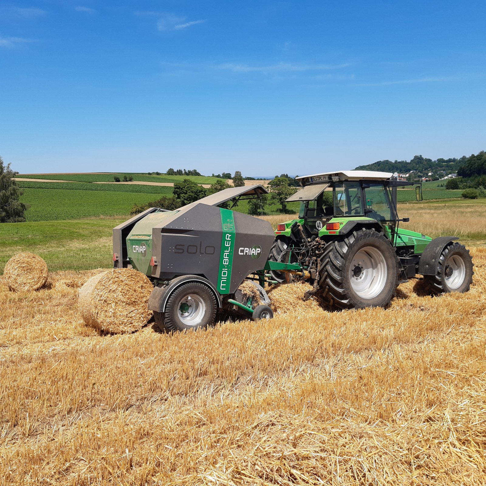 Press-/Wickelkombination del tipo Criap Midi Baler 85 Midi Baler 85, Gebrauchtmaschine In Baumgarten (Immagine 27)