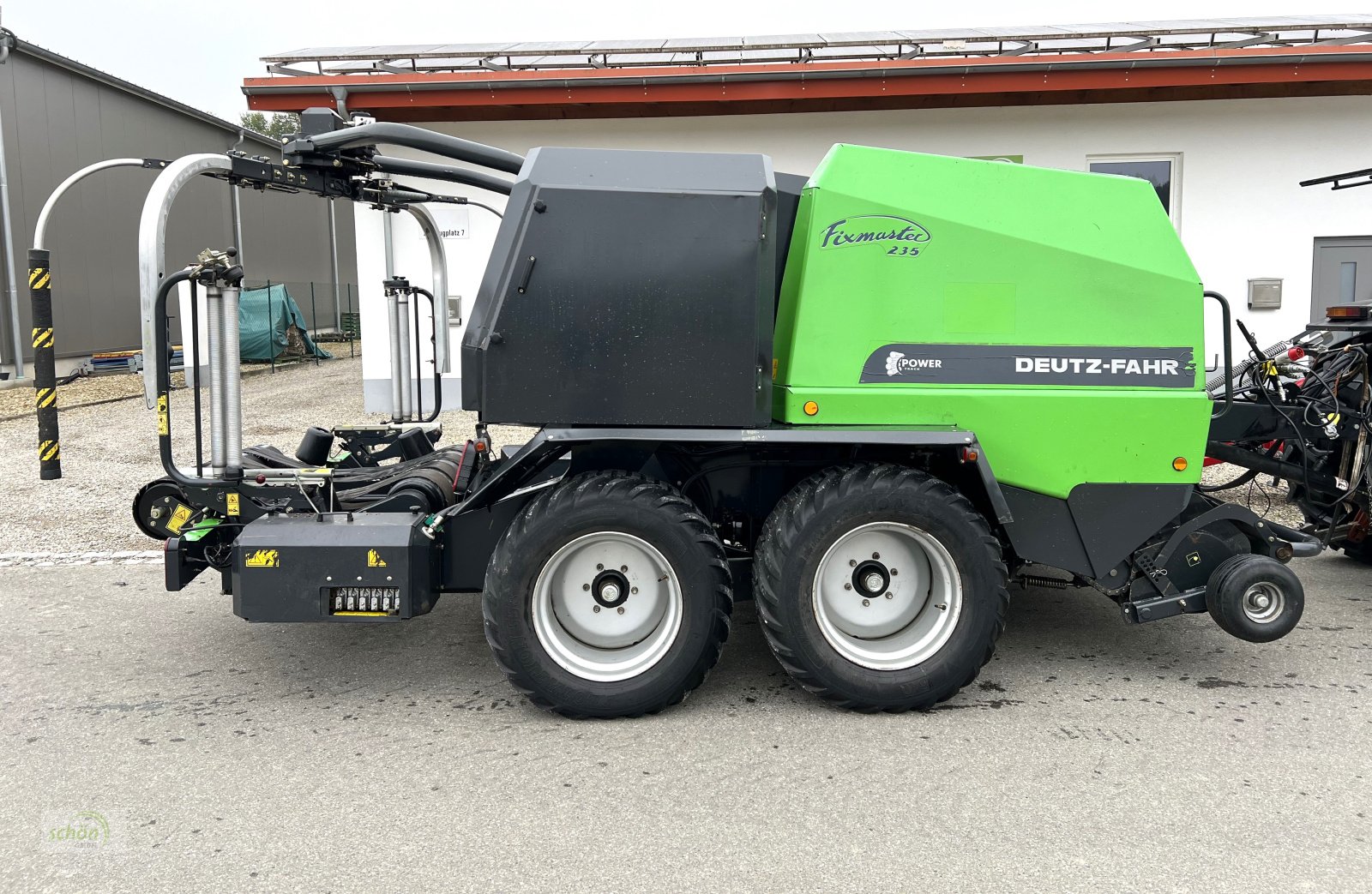 Press-/Wickelkombination des Typs Deutz-Fahr Fixmaster 235 BP Balepack OptiCut 23 - mit der 2,3 Meter breiten Pick-Up, Gebrauchtmaschine in Burgrieden (Bild 10)