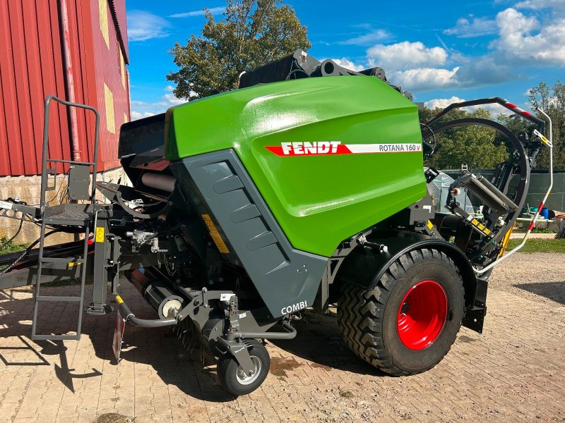 Press-/Wickelkombination des Typs Fendt Rotana 160 V Combi, Gebrauchtmaschine in Geislingen (Bild 1)