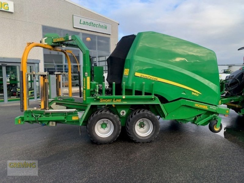 Press-/Wickelkombination des Typs John Deere 960 mit Göweil, Gebrauchtmaschine in Euskirchen (Bild 2)