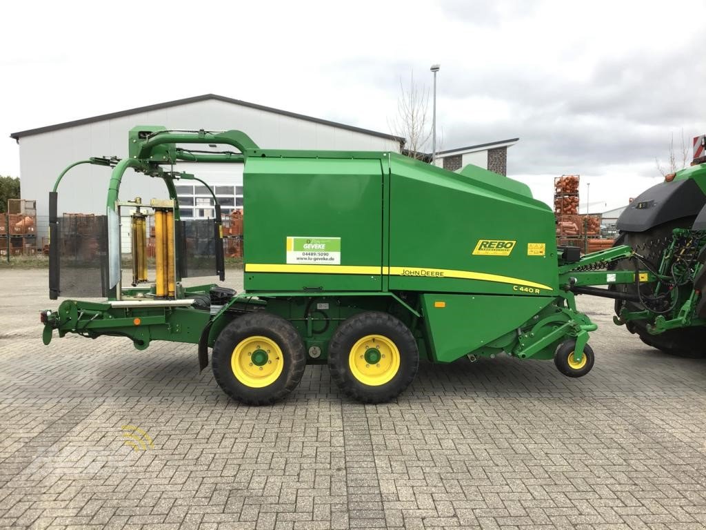 Press-/Wickelkombination typu John Deere C440R RUNDBALLENPRESSEKOMBINAT, Gebrauchtmaschine w Visbek/Rechterfeld (Zdjęcie 3)