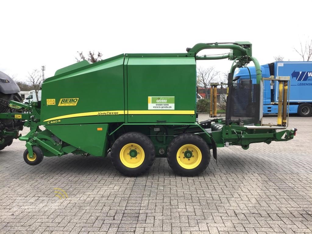 Press-/Wickelkombination typu John Deere C440R RUNDBALLENPRESSEKOMBINAT, Gebrauchtmaschine v Visbek/Rechterfeld (Obrázek 8)