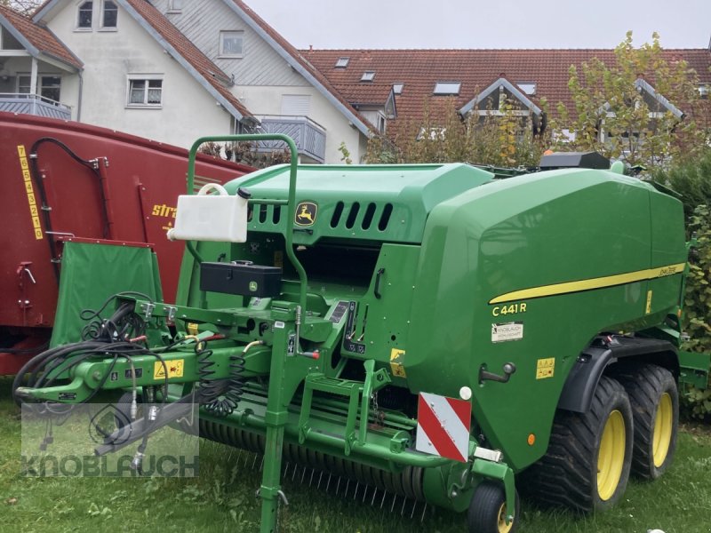 Press-/Wickelkombination of the type John Deere C441 R, Gebrauchtmaschine in Ravensburg (Picture 1)