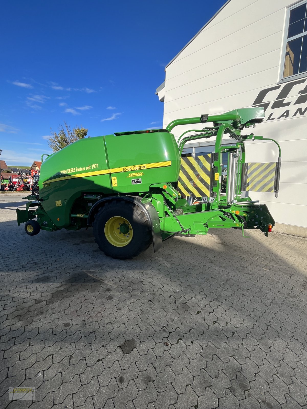 Press-/Wickelkombination Türe ait John Deere C441 R, Neumaschine içinde Söchtenau (resim 2)