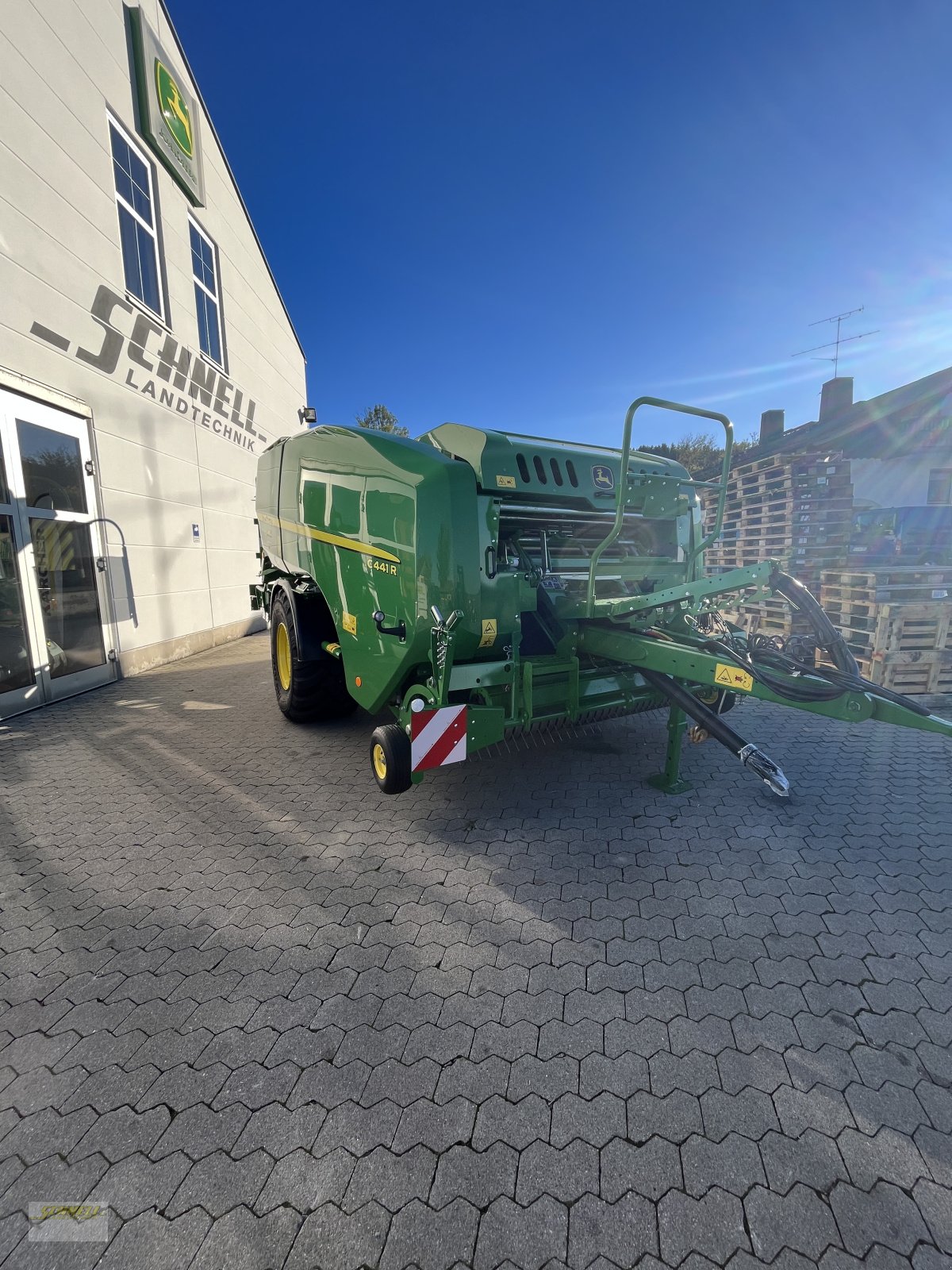 Press-/Wickelkombination del tipo John Deere C441 R, Neumaschine In Söchtenau (Immagine 7)