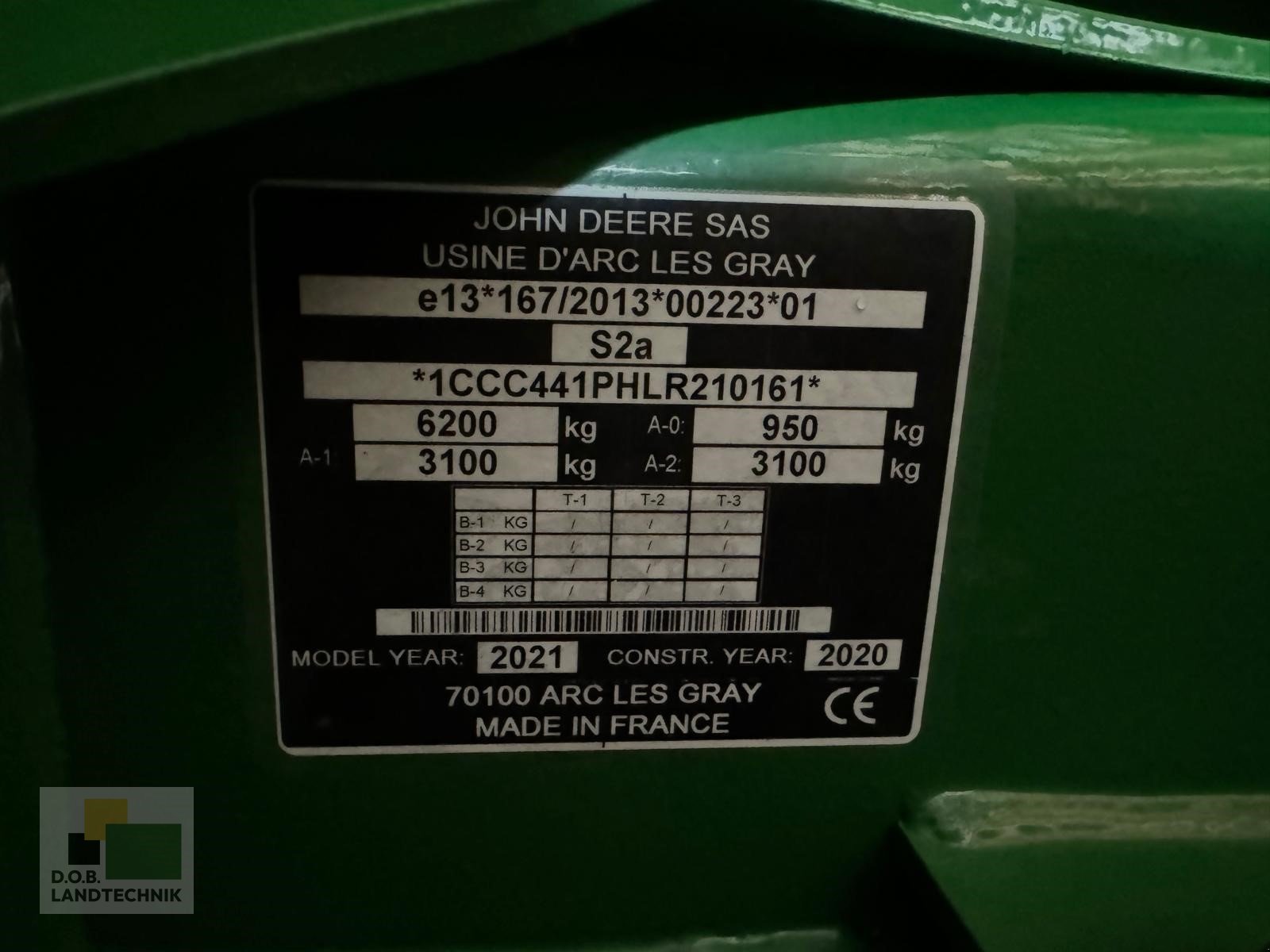 Press-/Wickelkombination des Typs John Deere C441 R, Gebrauchtmaschine in Lauterhofen (Bild 15)