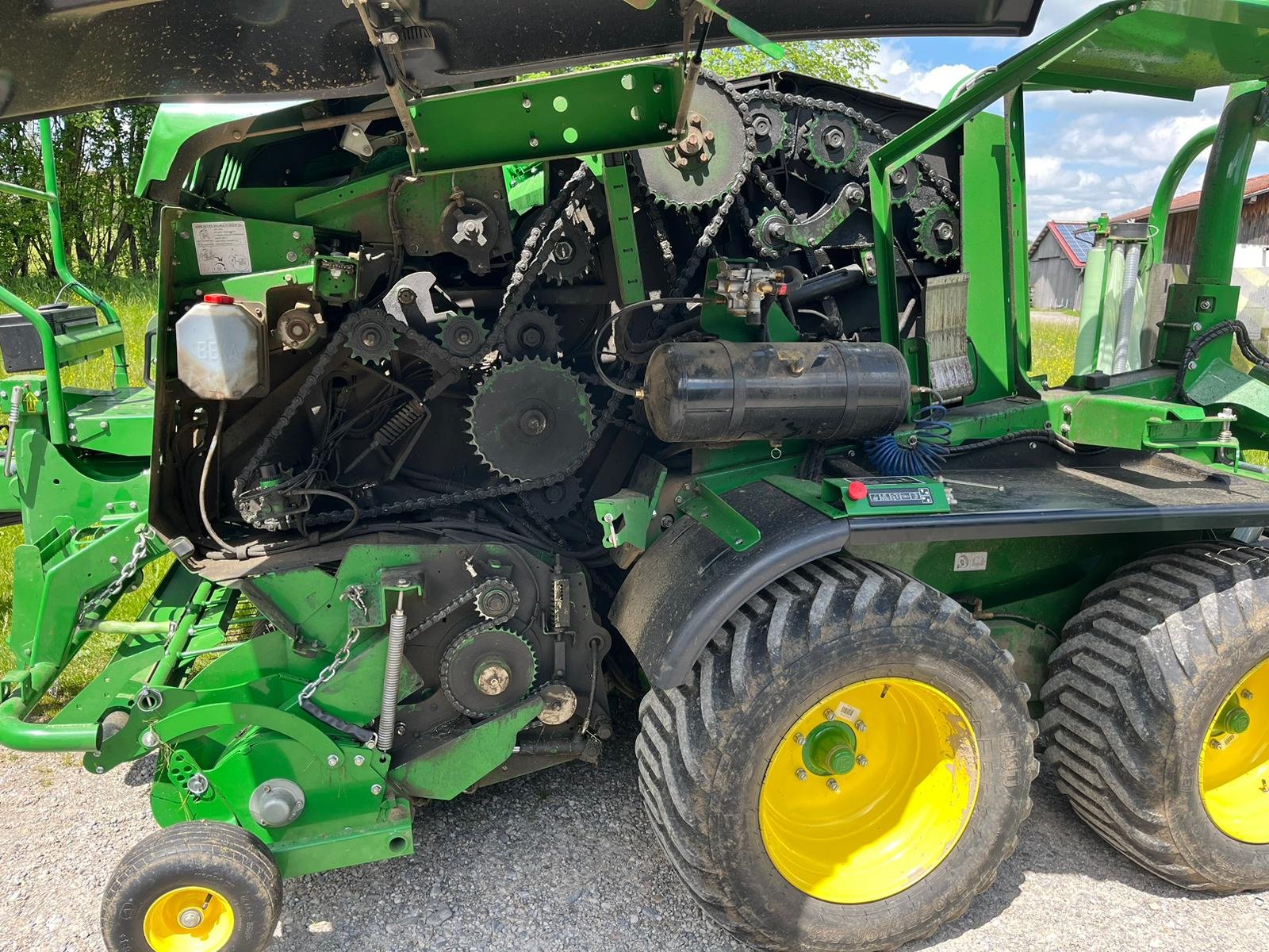 Press-/Wickelkombination of the type John Deere C441 R, Gebrauchtmaschine in Günzach (Picture 11)