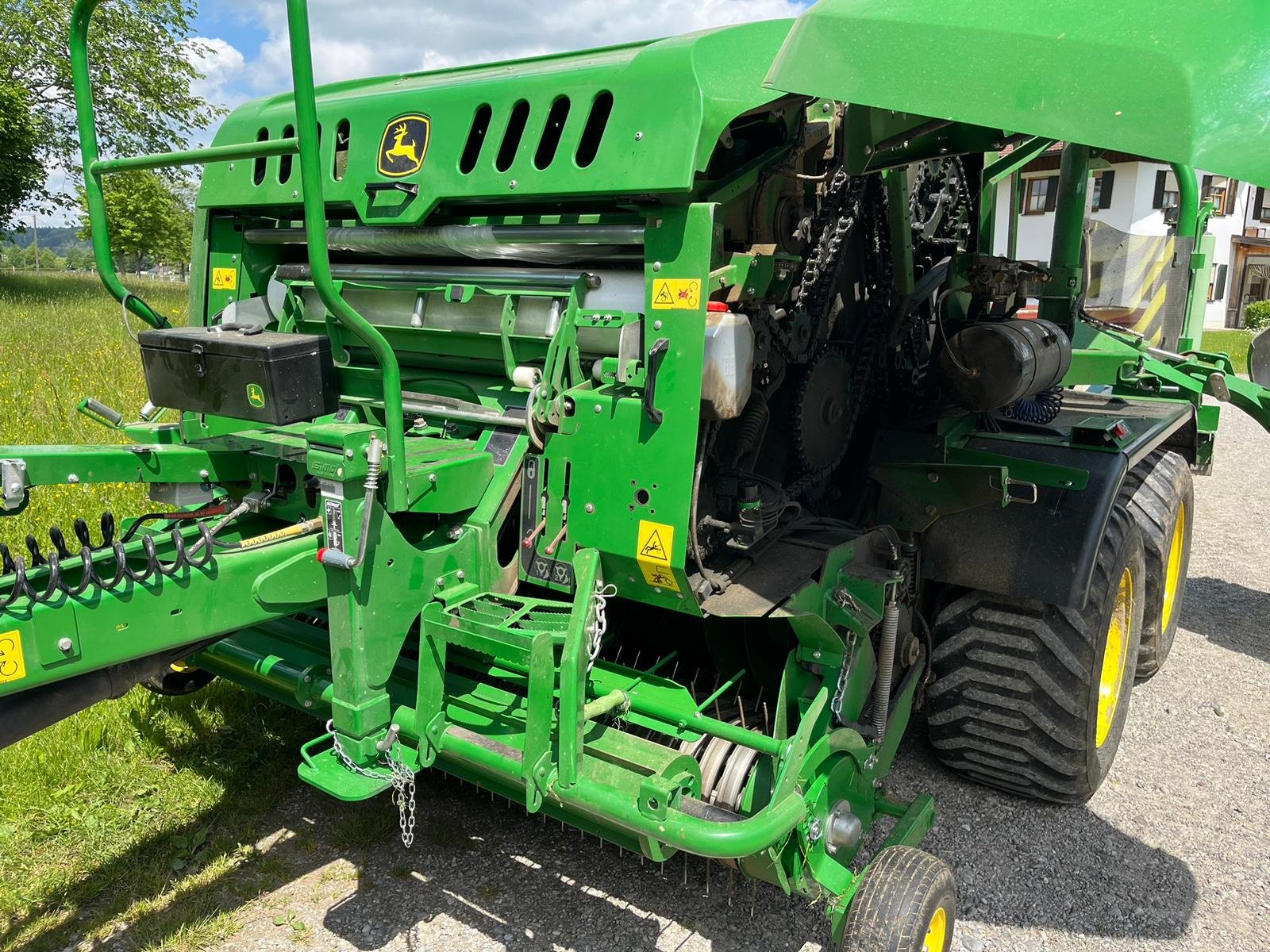 Press-/Wickelkombination des Typs John Deere C441 R, Gebrauchtmaschine in Günzach (Bild 12)