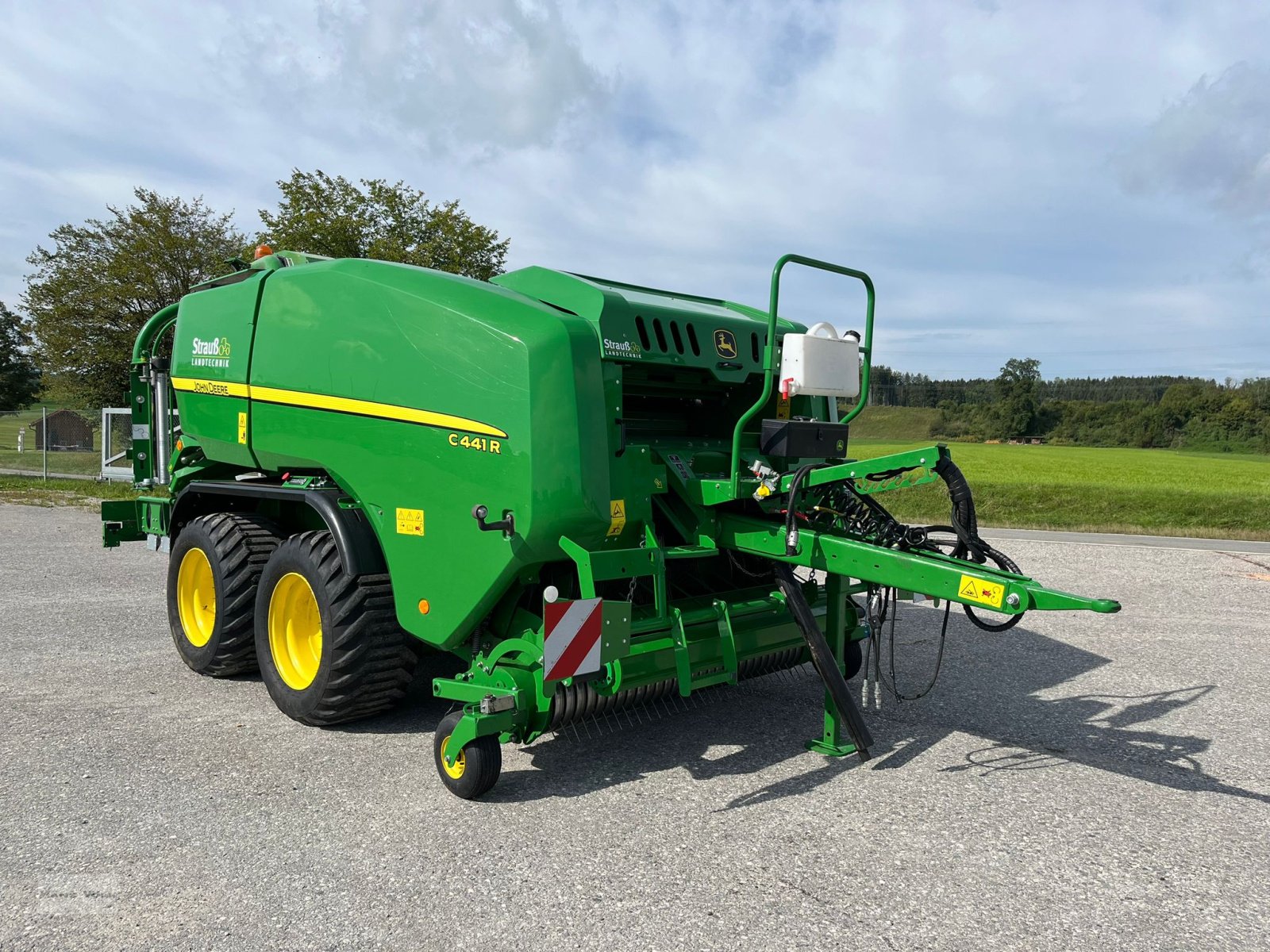 Press-/Wickelkombination del tipo John Deere C441 R, Gebrauchtmaschine en Antdorf (Imagen 12)