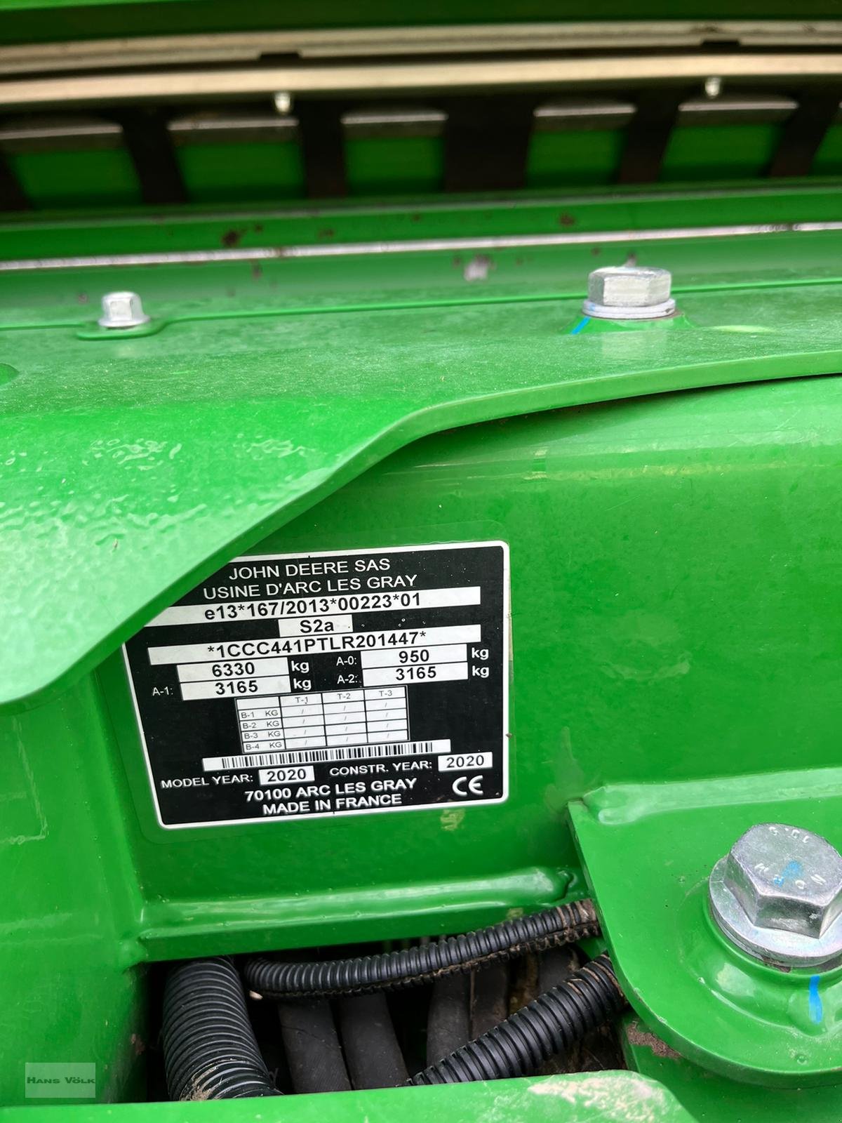 Press-/Wickelkombination a típus John Deere C441 R, Gebrauchtmaschine ekkor: Antdorf (Kép 17)