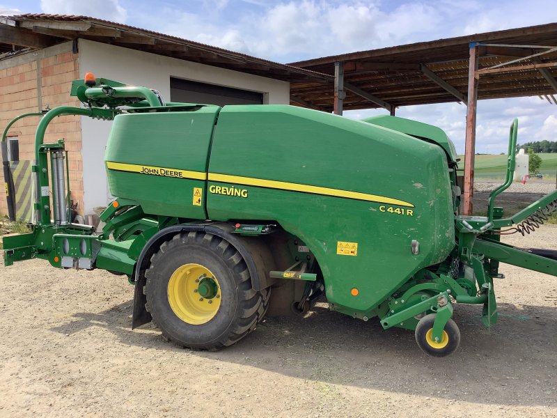 Press-/Wickelkombination tip John Deere C441 R, Gebrauchtmaschine in Altfraunhofen (Poză 1)