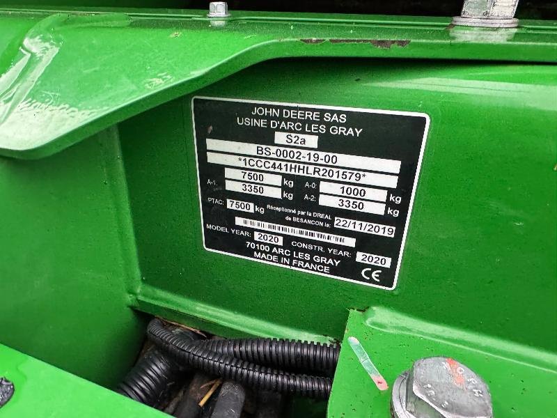 Press-/Wickelkombination tipa John Deere C441R, Gebrauchtmaschine u Wargnies Le Grand (Slika 9)