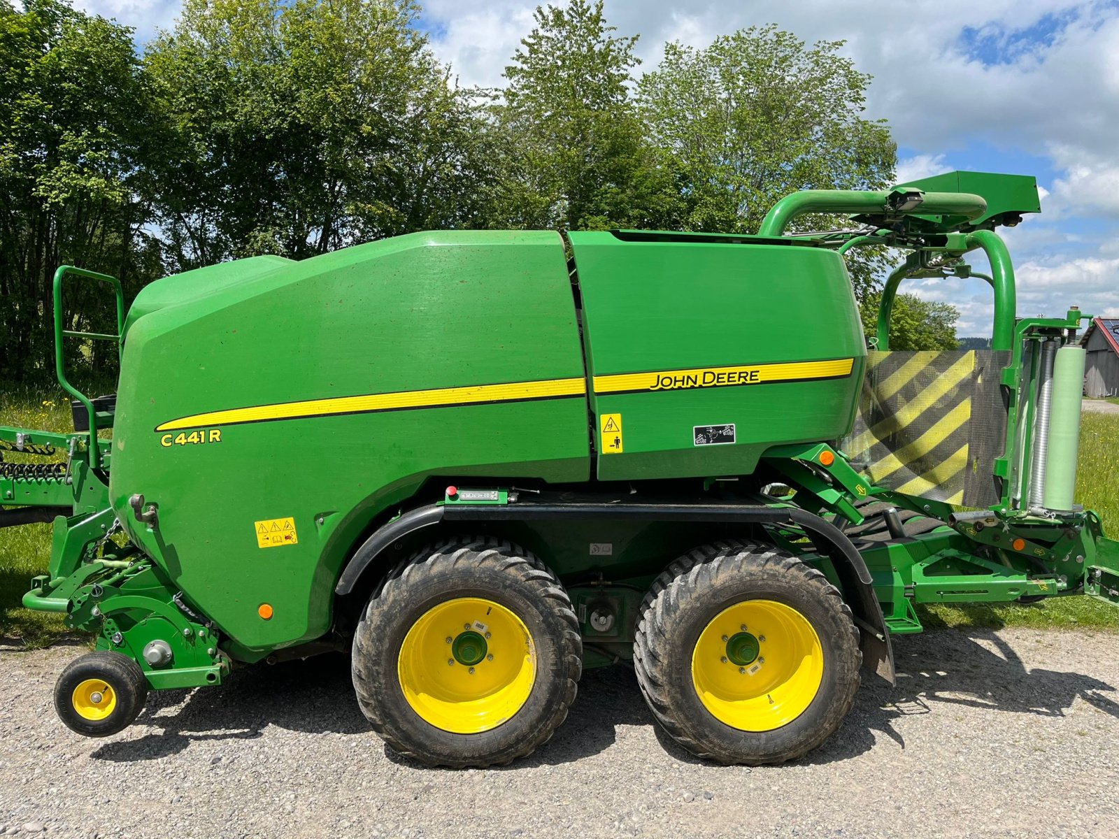 Press-/Wickelkombination of the type John Deere C441R, Gebrauchtmaschine in Günzach (Picture 2)