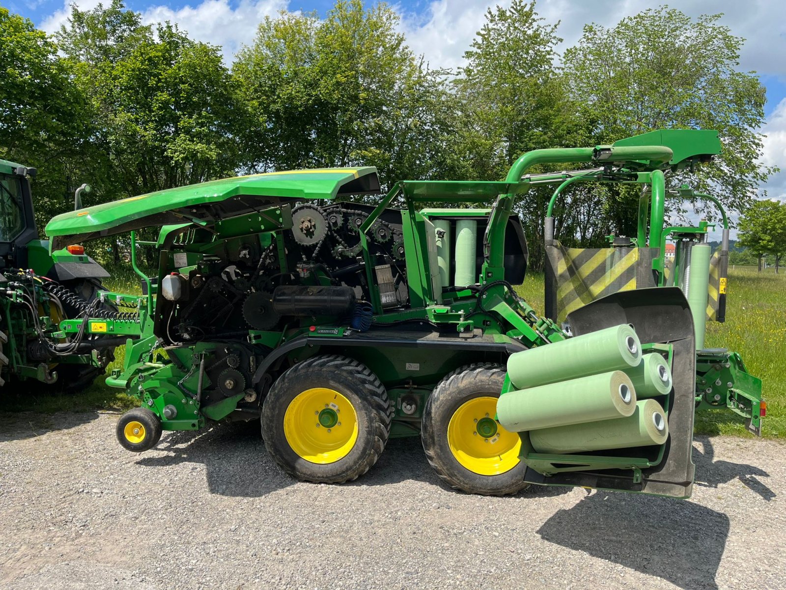 Press-/Wickelkombination a típus John Deere C441R, Gebrauchtmaschine ekkor: Günzach (Kép 8)