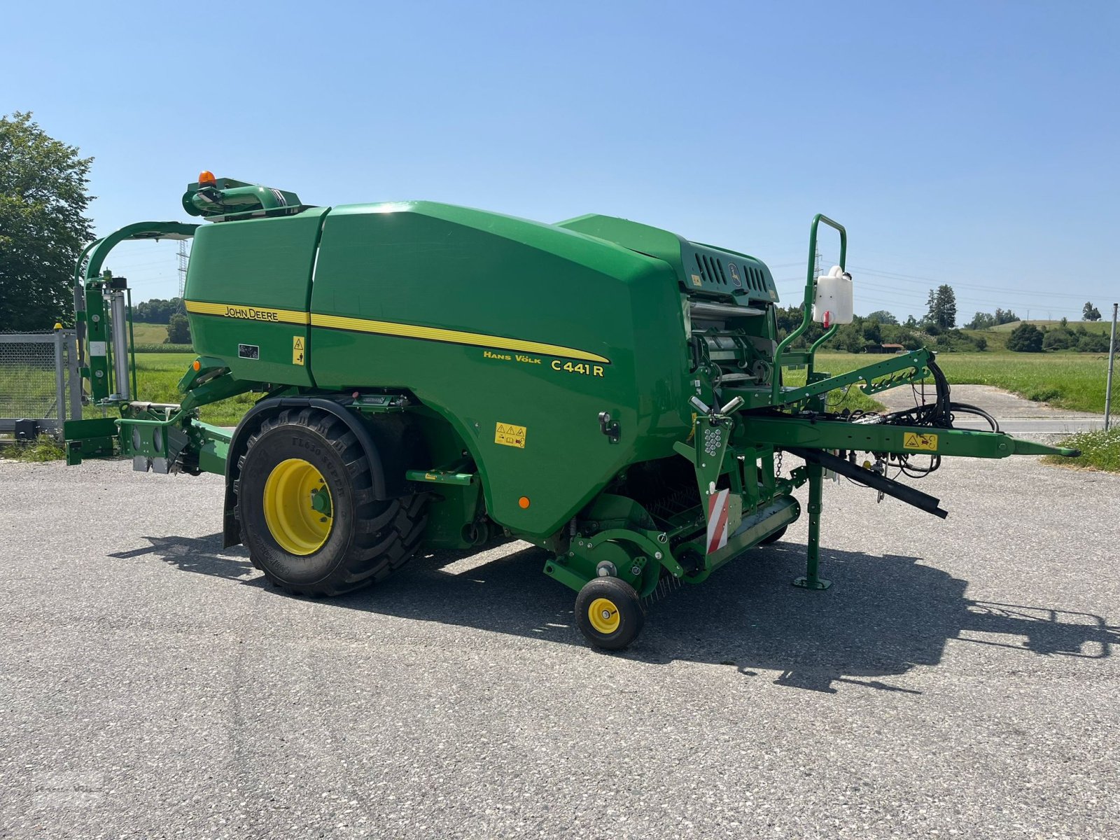 Press-/Wickelkombination van het type John Deere C441R, Gebrauchtmaschine in Antdorf (Foto 7)