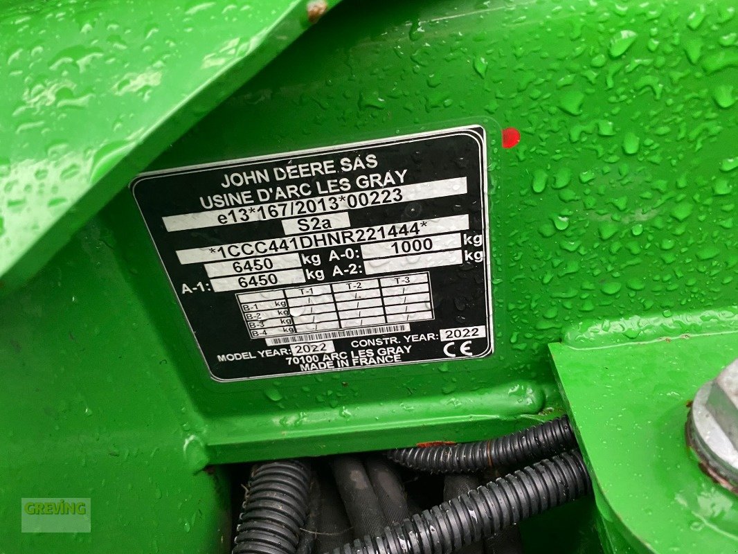 Press-/Wickelkombination от тип John Deere C441R, Gebrauchtmaschine в Ahaus (Снимка 11)