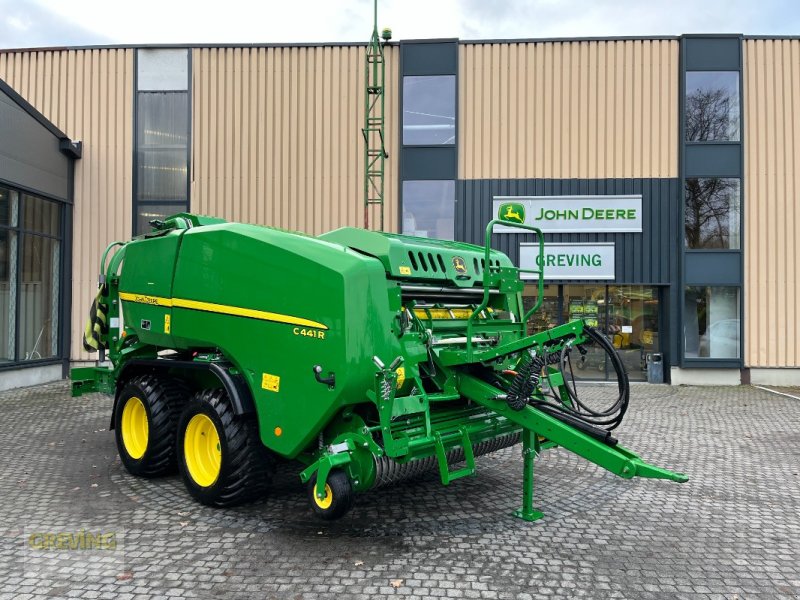 Press-/Wickelkombination del tipo John Deere C441R, Neumaschine In Greven