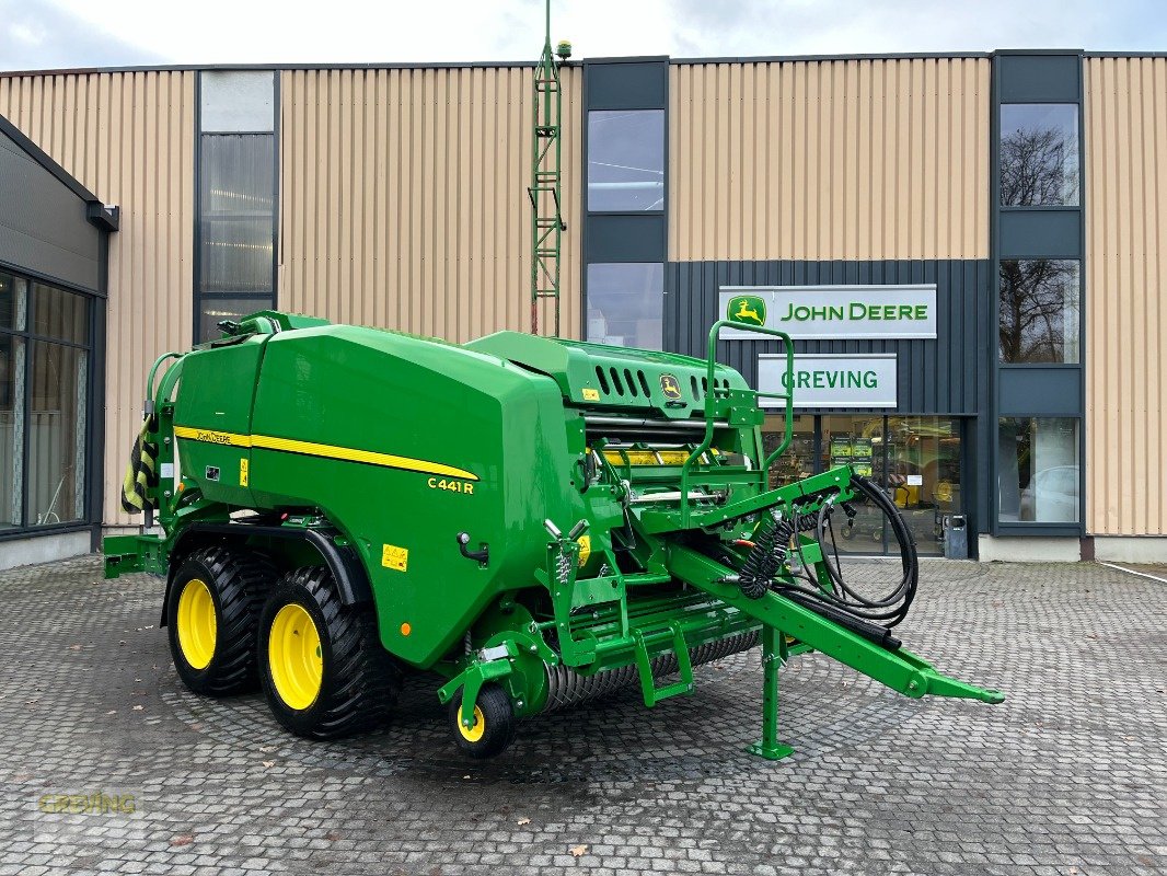 Press-/Wickelkombination del tipo John Deere C441R, Neumaschine In Greven (Immagine 1)