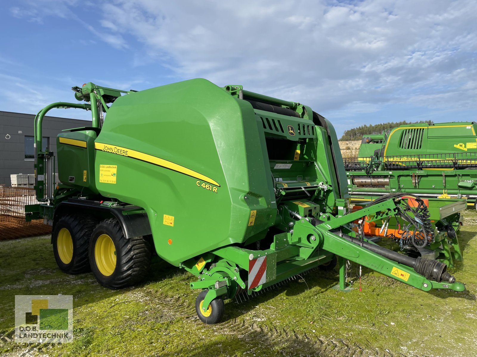 Press-/Wickelkombination типа John Deere C461R MaxiCut HC 25 Premium, Neumaschine в Lauterhofen (Фотография 1)