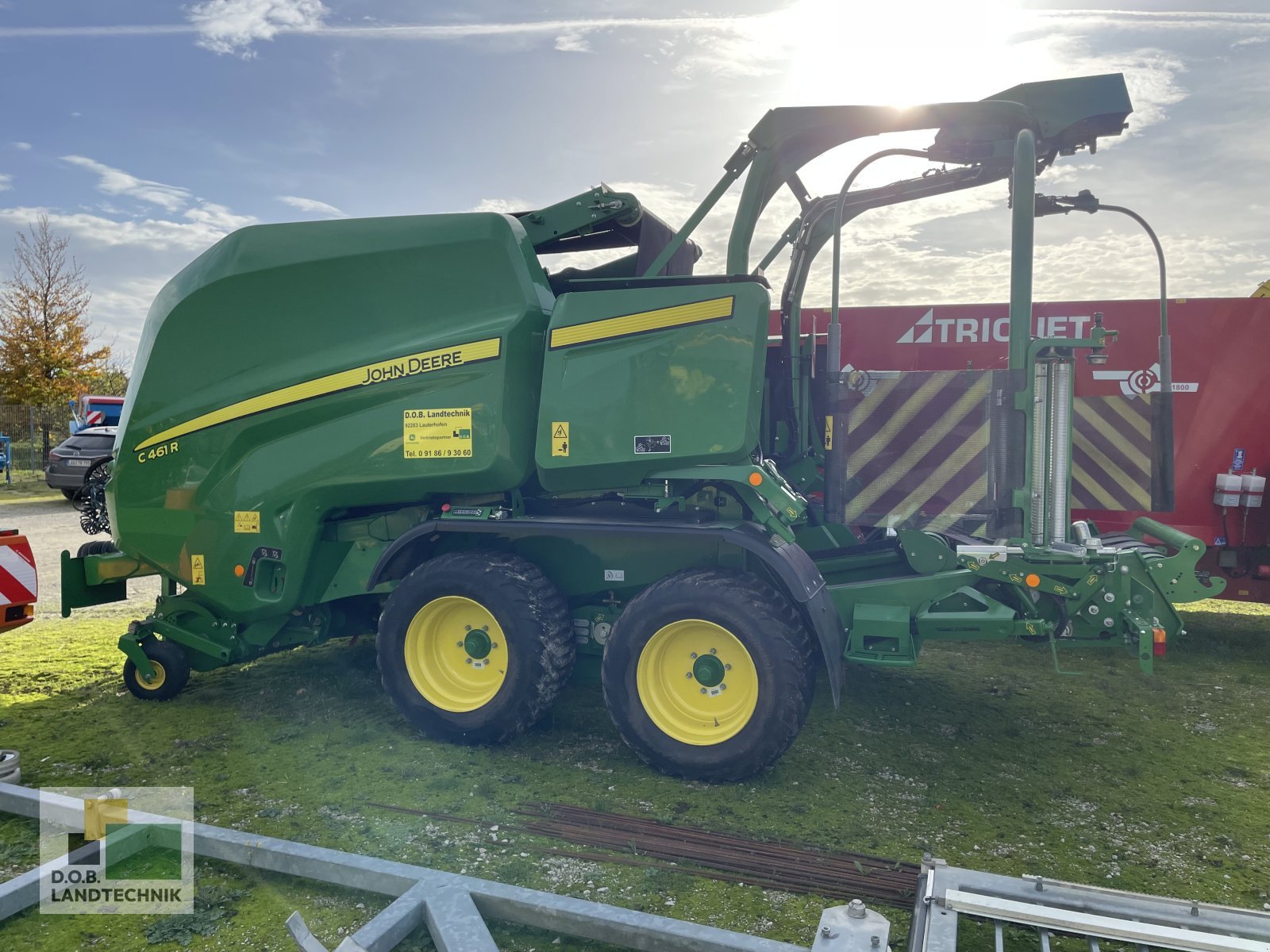 Press-/Wickelkombination tipa John Deere C461R MaxiCut HC 25 Premium, Neumaschine u Lauterhofen (Slika 4)